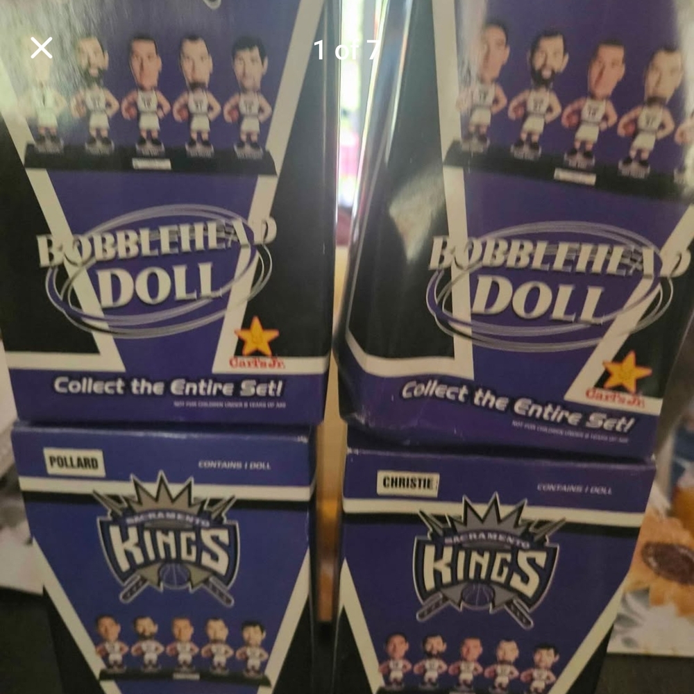 Sacramento Kings Bobblehead Doll Set